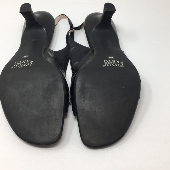 Size 8 & 1/2M Franco Sarto heeled slip ins - Picture 5 of 6